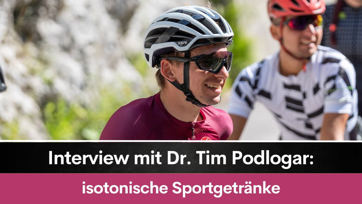Interview mit Dr. Tim Podlogar: isotonische Sportgetränke