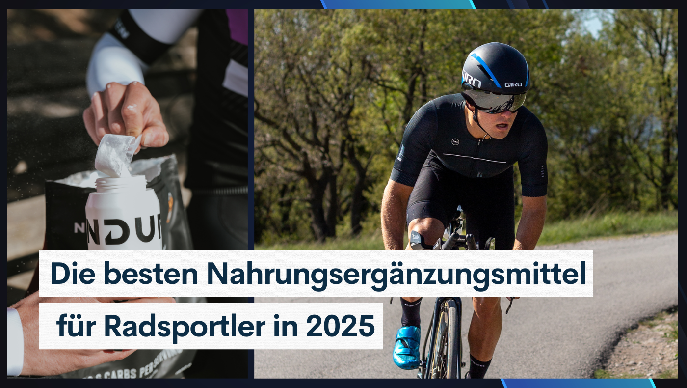 Die besten Nahrungsergänzungsmittel für Radsportler in 2025