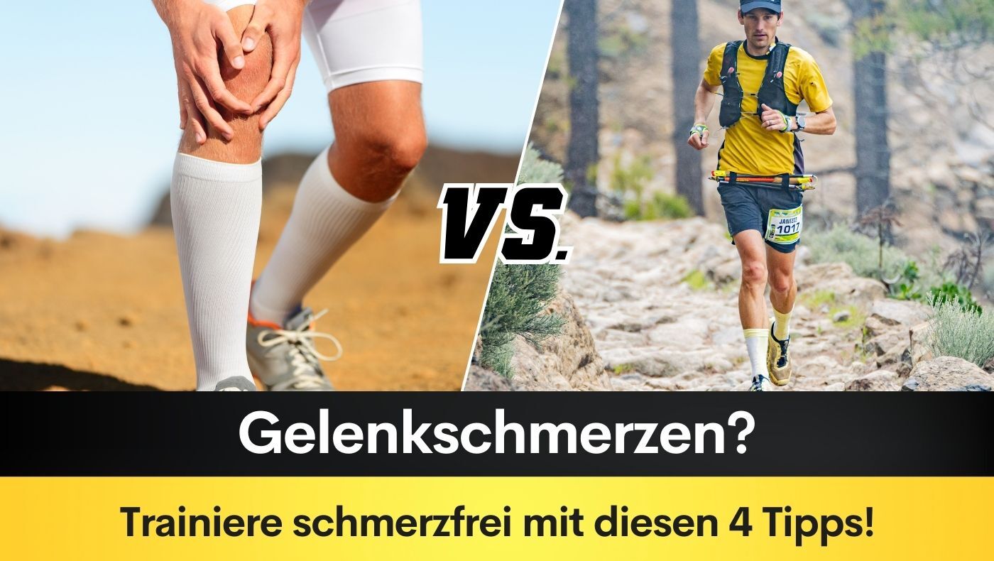 Gelenkschmerzen? Trainiere schmerzfrei mit diesen 4 Tipps!
