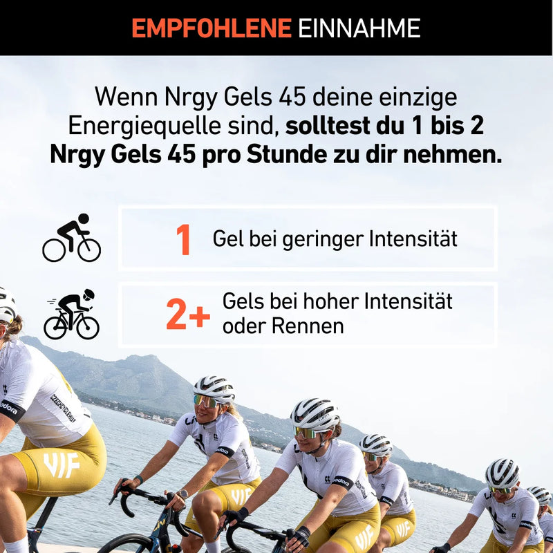Nrgy Gel 45 Box (Limited Edition): Energiegel für Hochleistungssportler