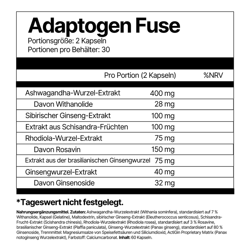 Adaptogen Fuse