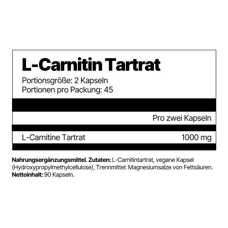l carnitin tartrat L-Carnitin Tartrat 4Endurance: Dein Helfer beim Abnehmen