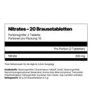Nitrates – 20 Brausetabletten