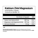 Kalzium Zink Magnesium