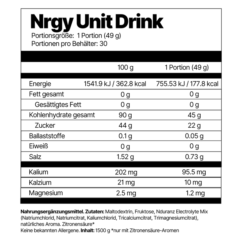 Nrgy Unit Drink⚡️