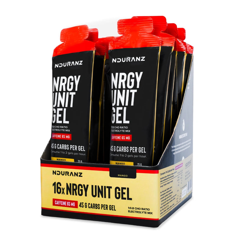 Nrgy Unit Gel mit Koffein Box