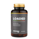 4Endurance Pro Loaded - 90 capsules 30–90 servings, braune Flasche mit goldfarbenem Verschluss und grauem Etikett mit Markenaufdruck und Produktdetails.